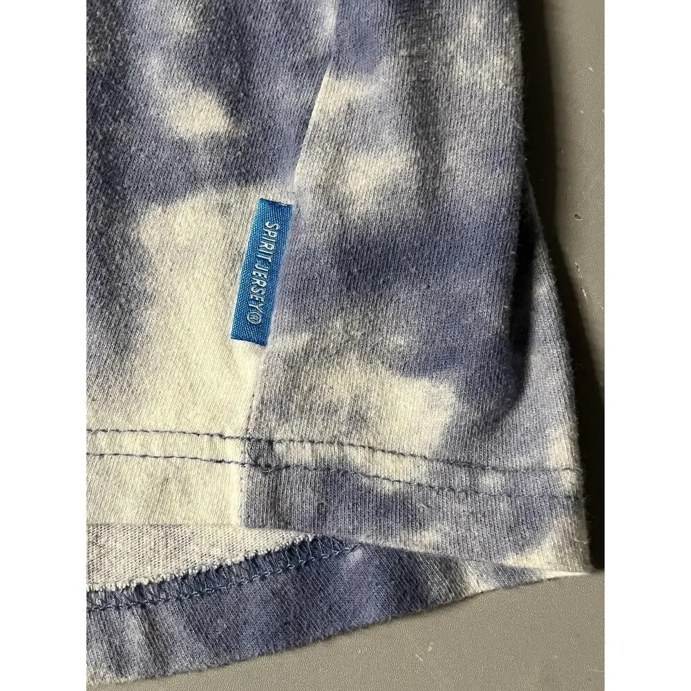 Disney Spirit Jersey Shirt Womens Large Blue Tie‎ Dye Stitch Disneyland 626